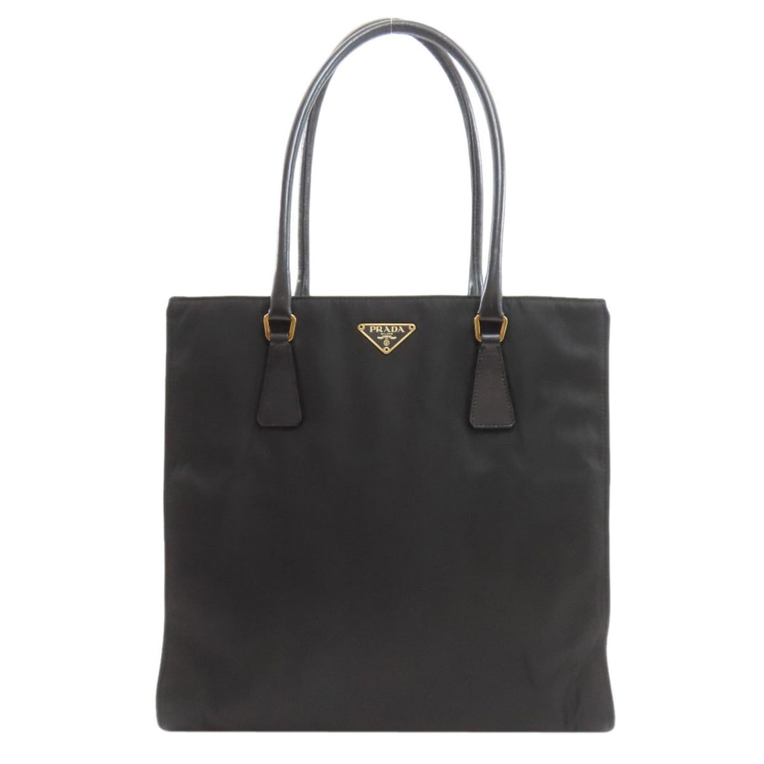 Prada logo hardware tote bag, nylon, women's. PRADA (1 of 20)