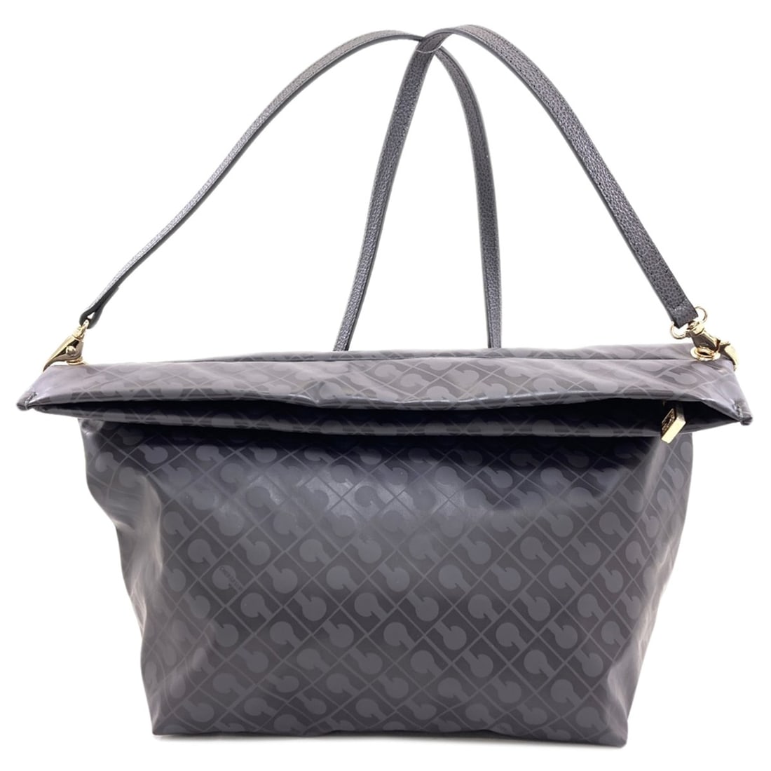 GHERARDINI Logo Motif Soft Shoulder Bag, Polyester, Women's: --- Catalog ---Category: SizeSize (HxWxD): 21cm x 35cm x 12cm / 8.26'' x 13.77'' x 4.72''Category: DesignType: Shoulder bagColor: GrayGender: WomenMaterial: Polyester Category: GeneralBrand: Gherardin