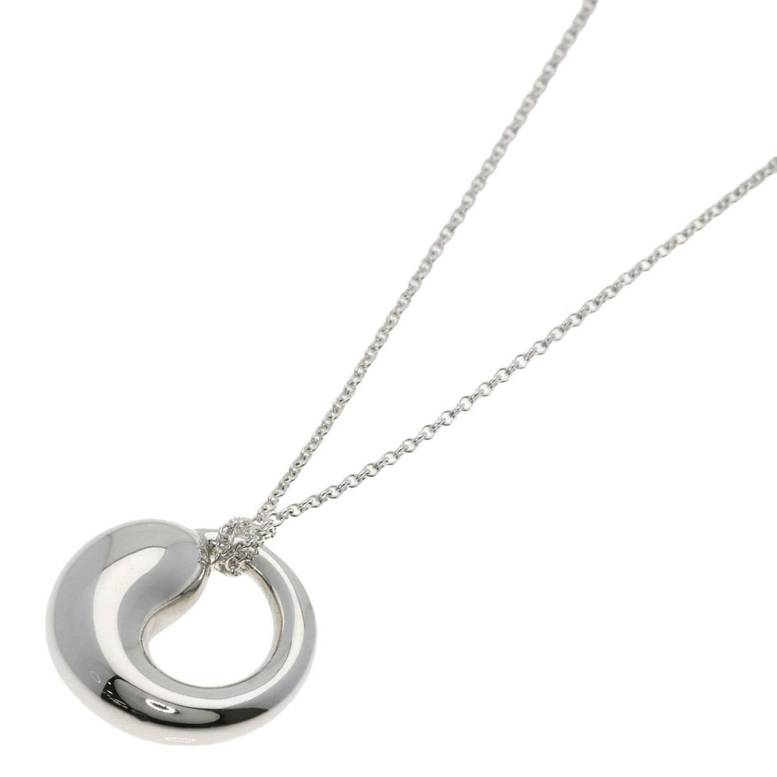 Tiffany & Co. Eternal Circle Long Necklace, Silver, Women's. (1 of 18)