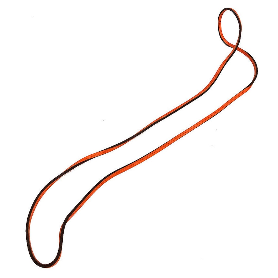 Hermes Lanieres Choker Necklace Bracelet Leather Cord Orange (1 of 10)