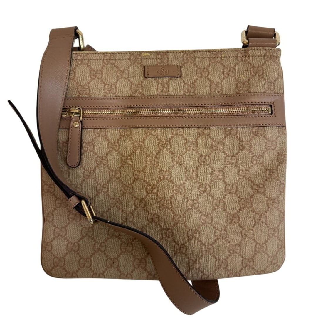 GUCCI 295257 Sacoche Crossbody GG Supreme Shoulder Bag Pink: --- Catalog ---Category: SizeSize (HxWxD): 25.5cm x 28cm / 10.03'' x 11.02''Category: DesignType: Shoulder bagColor: BeigeGender: WomenMaterial: PVC , Leather Category: GeneralMPN: 295257Brand: Gucci-