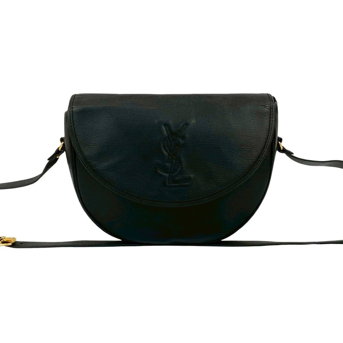 YVES SAINT LAURENT YSL Stitch Leather Shoulder Bag/Pochette/Sacoche, Black, 34921: --- Catalog ---Category: SizeSize (HxWxD): 24cm x 28cm x 6.5cm / 9.44'' x 11.02'' x 2.55''Category: DesignType: Pochette, Shoulder bagColor: BlackGender: WomenMaterial: Leather Category: GeneralBrand: