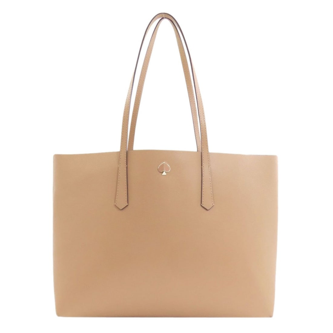 Kate Spade Logo Tote Bag PVC Women's: --- Catalog ---Category: SizeSize (HxWxD): 27.5cm x 42.5cm x 13cm / 10.82'' x 16.73'' x 5.11''Category: DesignType: Pouch, Tote bagColor: BeigeGender: WomenMaterial: PVC Category: GeneralBrand: Kate S