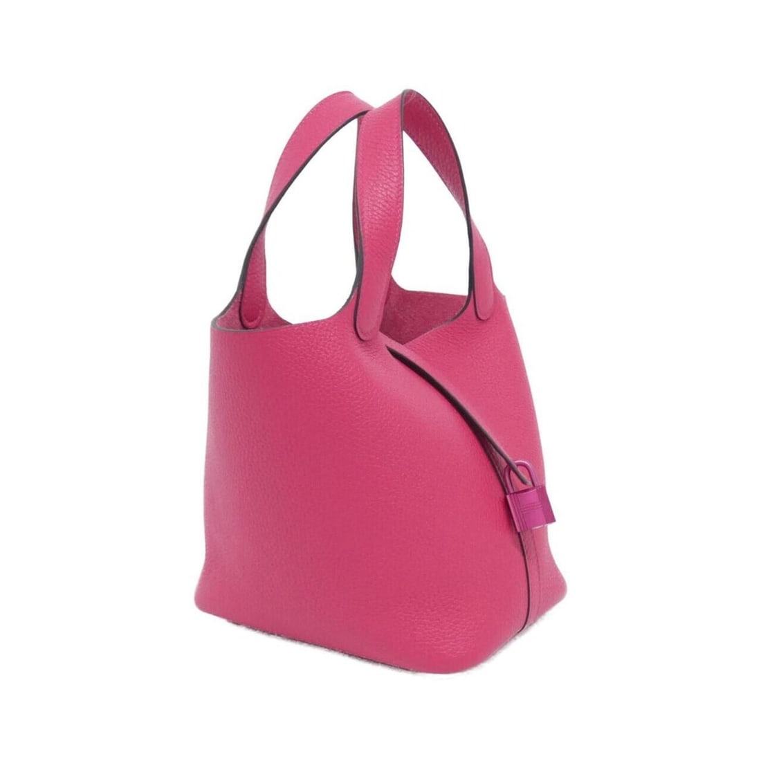 Hermes Picotin Lock Monochrome PM 079194CA Handbag: --- Catalog ---Category: SizeWeight: 430g / 15.16oz.Size (HxWxD): 19cm x 18cm x 13.5cm / 7.48'' x 7.08'' x 5.31''Handle Length: 28cm / 11.02''Category: DesignType: HandbagGender: WomenMaterial: Tauril