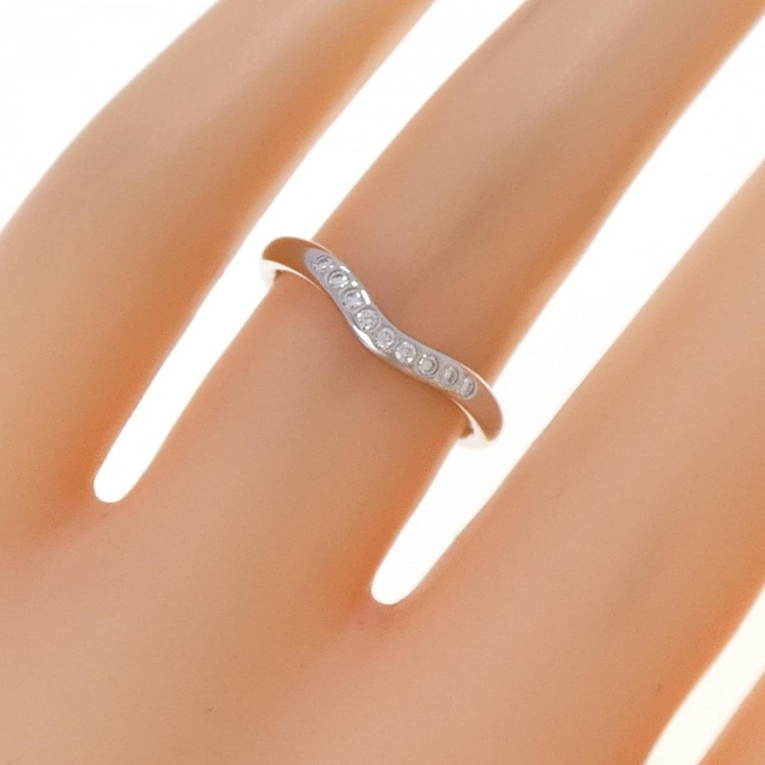 Tiffany Curved 9P Ring - 5