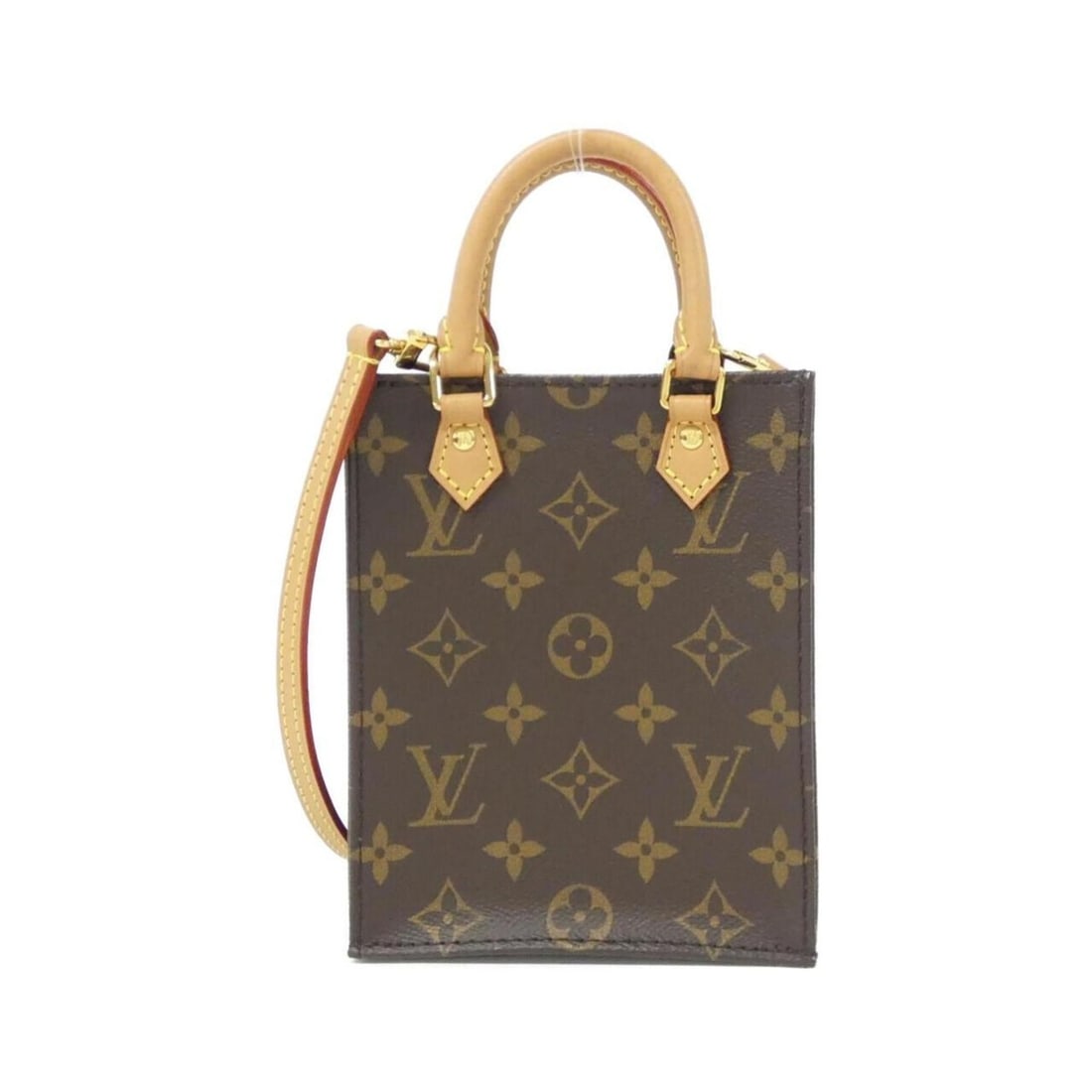 Louis Vuitton Monogram Petite Sac Plat M69442 Handbag (1 of 11)