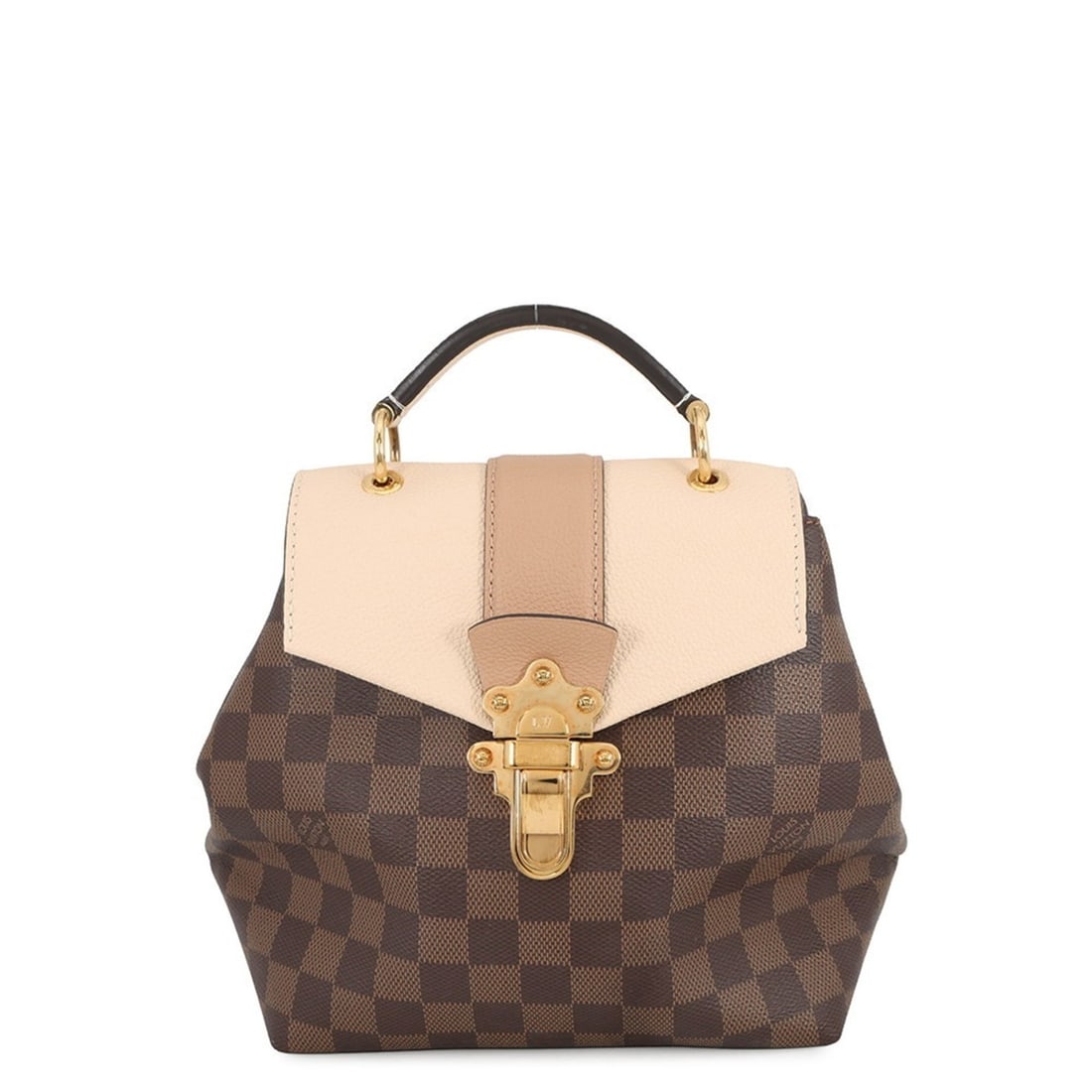 Louis Vuitton Backpack Damier Ebene Clapton N42259 3-way Handbag Shoulder Bag LOUIS VUITTON: --- Catalog ---Category: SizeSize (HxWxD): 22cm x 19.5cm x 10.5cm / 8.66'' x 7.67'' x 4.13''Category: DesignType: BackpackColor: Beige, Damier Canvas, EbeneGender: WomenMaterial: Damier Canvas Categor