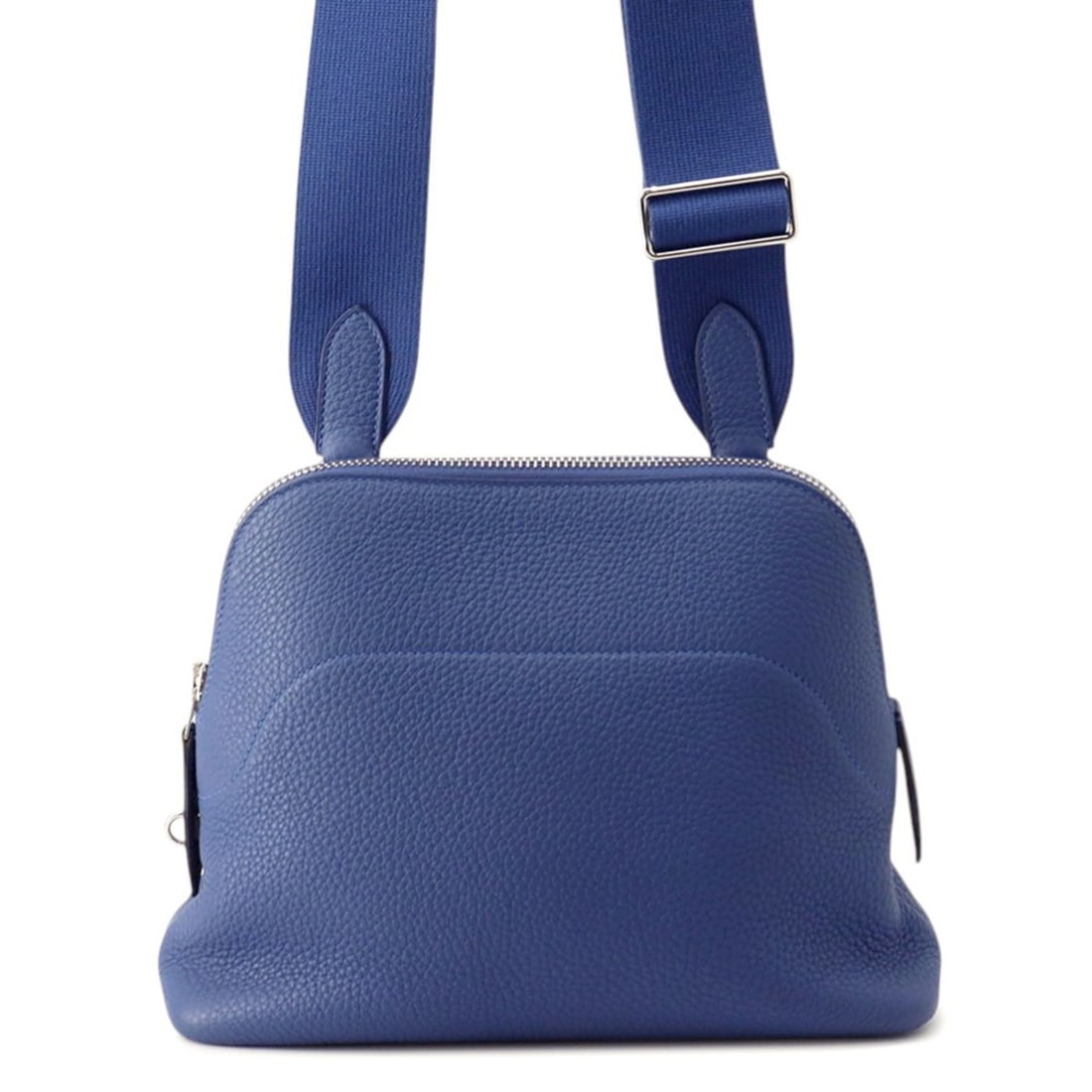 Hermes Shoulder Bag Bolide Blue Tie Togo K Stamp Handbag HERMES (1 of 13)