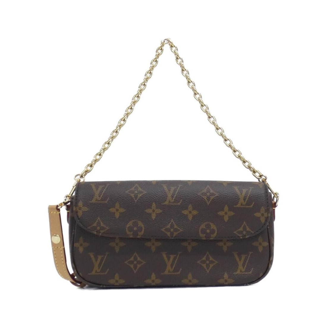 Louis Vuitton Monogram Wallet on Chain Ivy M81911 Shoulder Bag: --- Catalog ---Category: SizeSize (HxWxD): 12cm x 23cm x 4cm / 4.72'' x 9.05'' x 1.57''Category: DesignType: Shoulder bagColor: MarronGender: WomenMaterial: Coated canvas Hardware Color: GoldCategory: