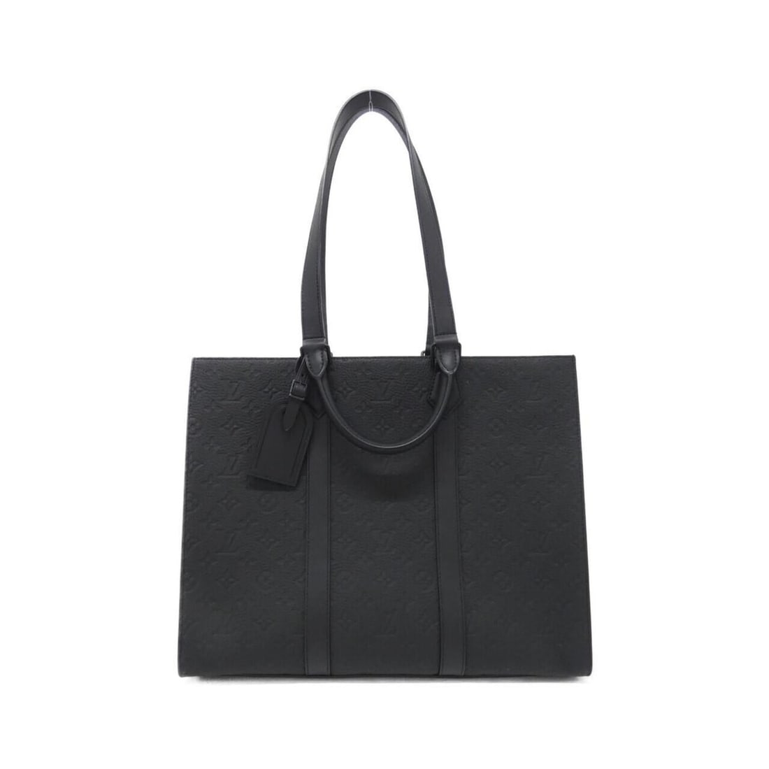 Louis Vuitton Taurillon Monogram Sac Plat 24H M24786 Handbag: --- Catalog ---Category: SizeSize (HxWxD): 33cm x 41cm x 14cm / 12.99'' x 16.14'' x 5.51''Category: DesignType: HandbagColor: BlackGender: MenMaterial: Leather Leather/Fur Type: Calf leatherCategory: