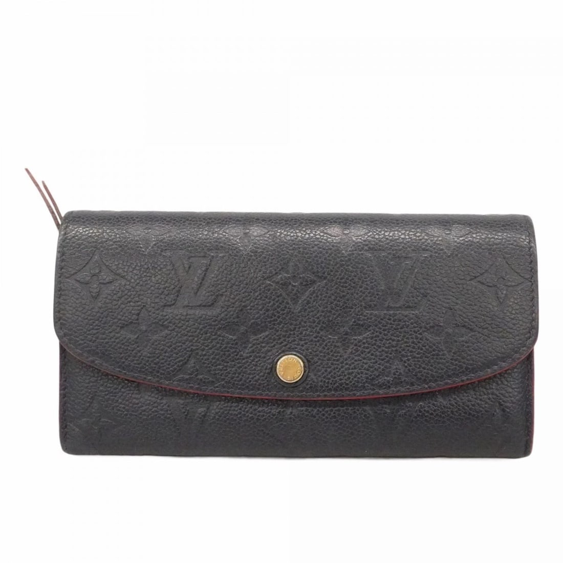 Louis Vuitton Monogram Empreinte Portefeuille Emilie Long Wallet M69417 Marine Rouge Women's: --- Catalog ---Category: SizeSize (HxWxD): 10cm x 19cm x 2.5cm / 3.93'' x 7.48'' x 0.98''Category: DesignType: Long wallet (bi-fold)Color: Marine rougeGender: WomenCategory: GeneralMPN: M69417Brand: L