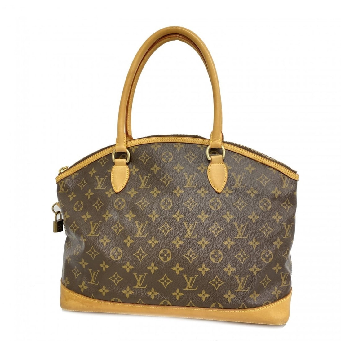 Louis Vuitton Monogram Lockit Horizontal Handbag M40104 Brown Women's P2545117: --- Catalog ---Category: SizeSize (HxWxD): 30.5cm x 38cm x 13.5cm / 12'' x 14.96'' x 5.31''Category: DesignType: HandbagColor: BrownGender: WomenCategory: GeneralMPN: M40104Brand: Louis Vuitton--- Ite