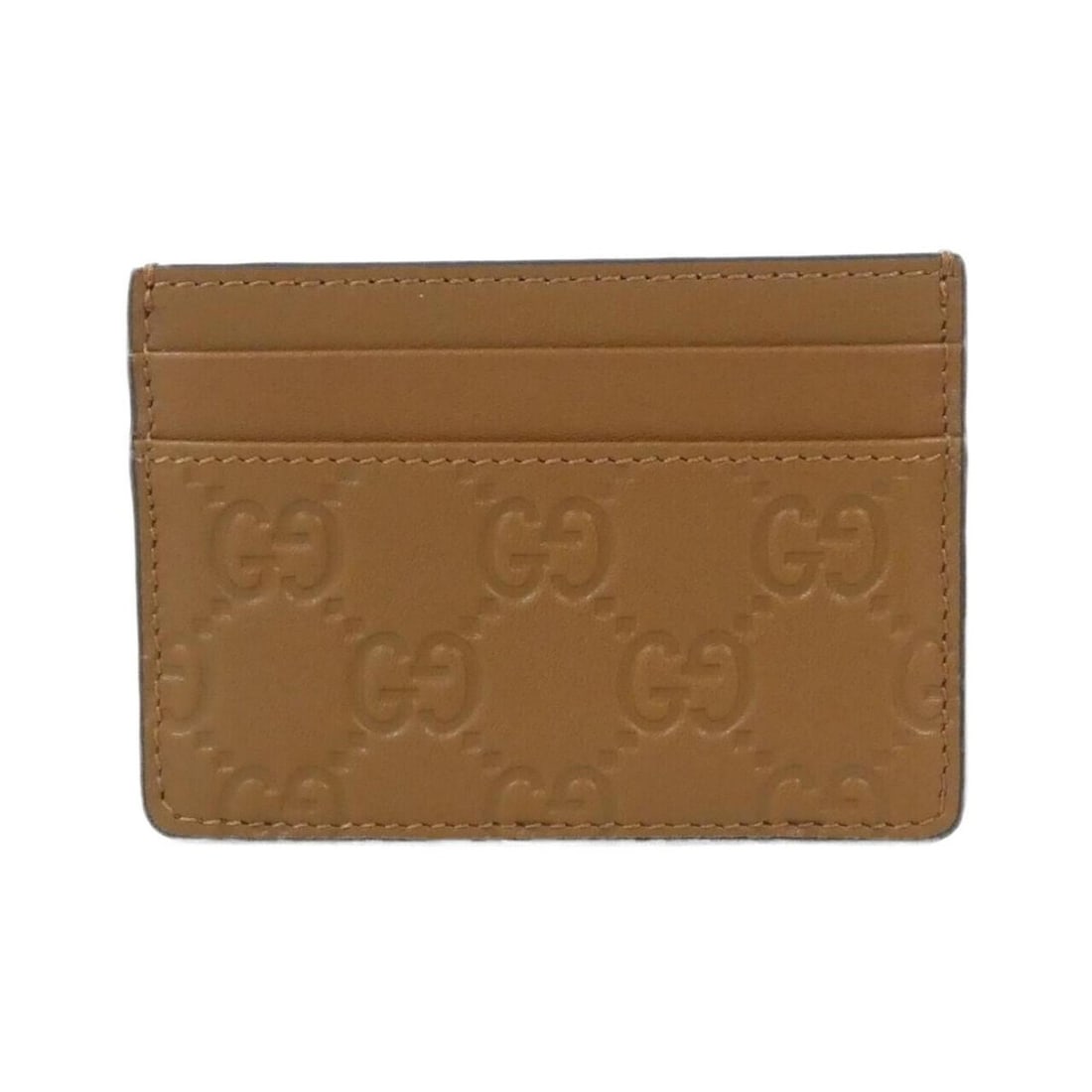 Gucci GG EMBLEM 847204 Business Card Holder/Card Case: --- Catalog ---Category: DesignType: Business card caseColor: BrownGender: Women,MenMaterial: Leather Category: GeneralMPN: 847204Brand: GucciCategory: Physical PropertiesSize (HxWxD): 7cm x 10cm x 5m