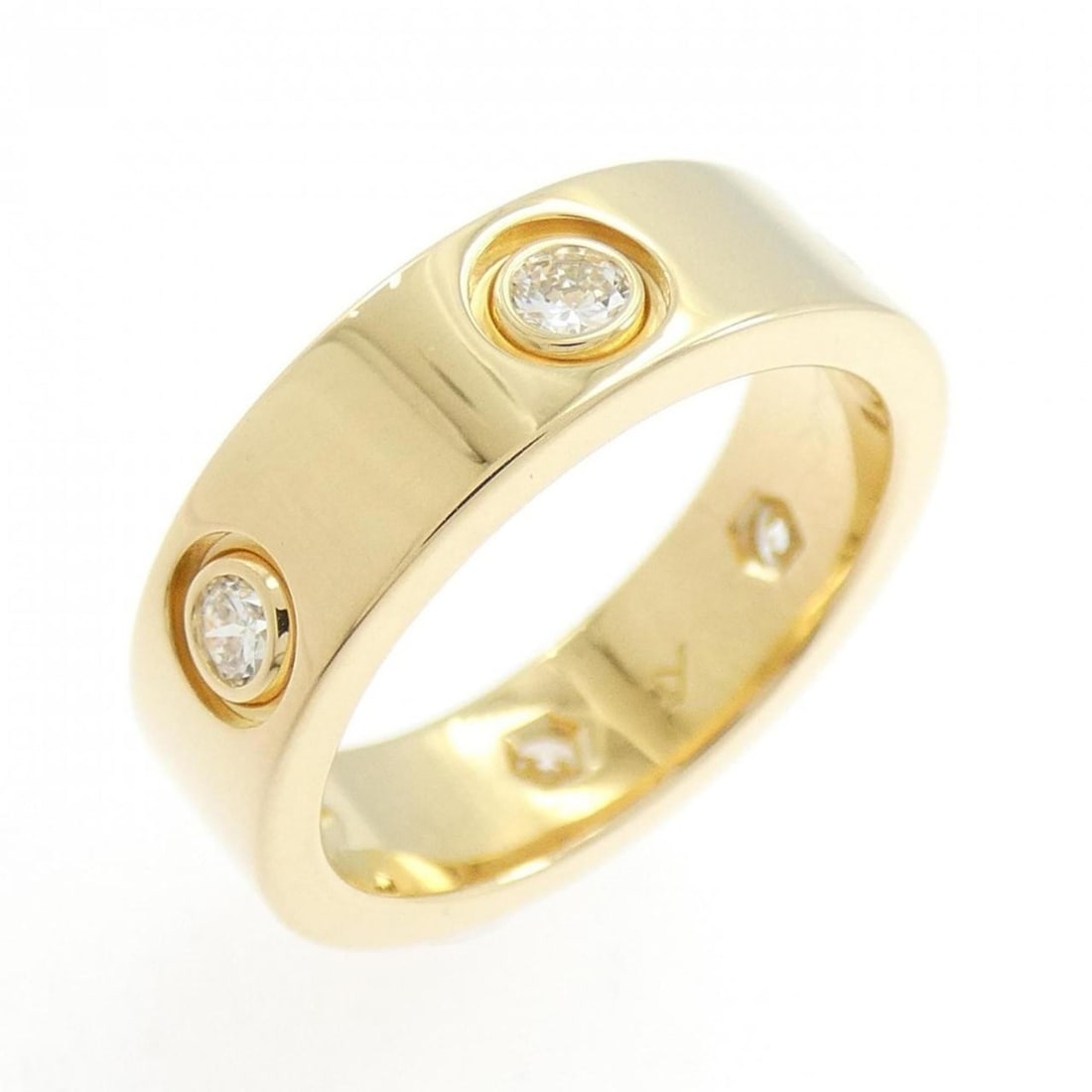 Cartier Love Full Diamond Ring: --- Catalog ---Category: SizeJP Size: 11US Size: 6Category: DesignColor: Yellow goldGender: WomenMaterial: Yellow gold (18K)Category: GeneralMPN: B4052100/B4025900Brand: Cartier--- Item List ---Sectio