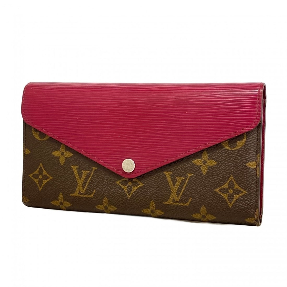 Louis Vuitton Tri-fold Long Wallet, Monogram Epi Leather, Portefeuille Marie-Lou Long, M60498, Brown: --- Catalog ---Category: SizeSize (HxWxD): 10.5cm x 20cm x 2cm / 4.13'' x 7.87'' x 0.78''Category: DesignType: Long wallet (tri-fold)Color: Brown, FuchsiaGender: WomenCategory: GeneralMPN: M60498Brand