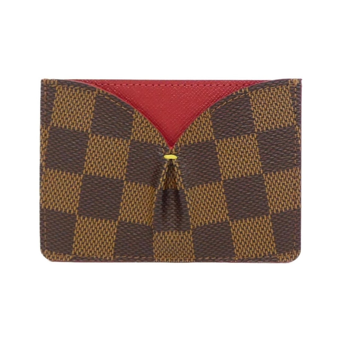Louis Vuitton Damier Porte Cartes Caïssa N61219 Business Card Holder/Card Case: --- Catalog ---Category: DesignType: Business card caseColor: BrownGender: WomenMaterial: Coated canvas Category: GeneralMPN: N61219Brand: Louis VuittonCategory: Physical PropertiesSize (HxWxD): 7cm x