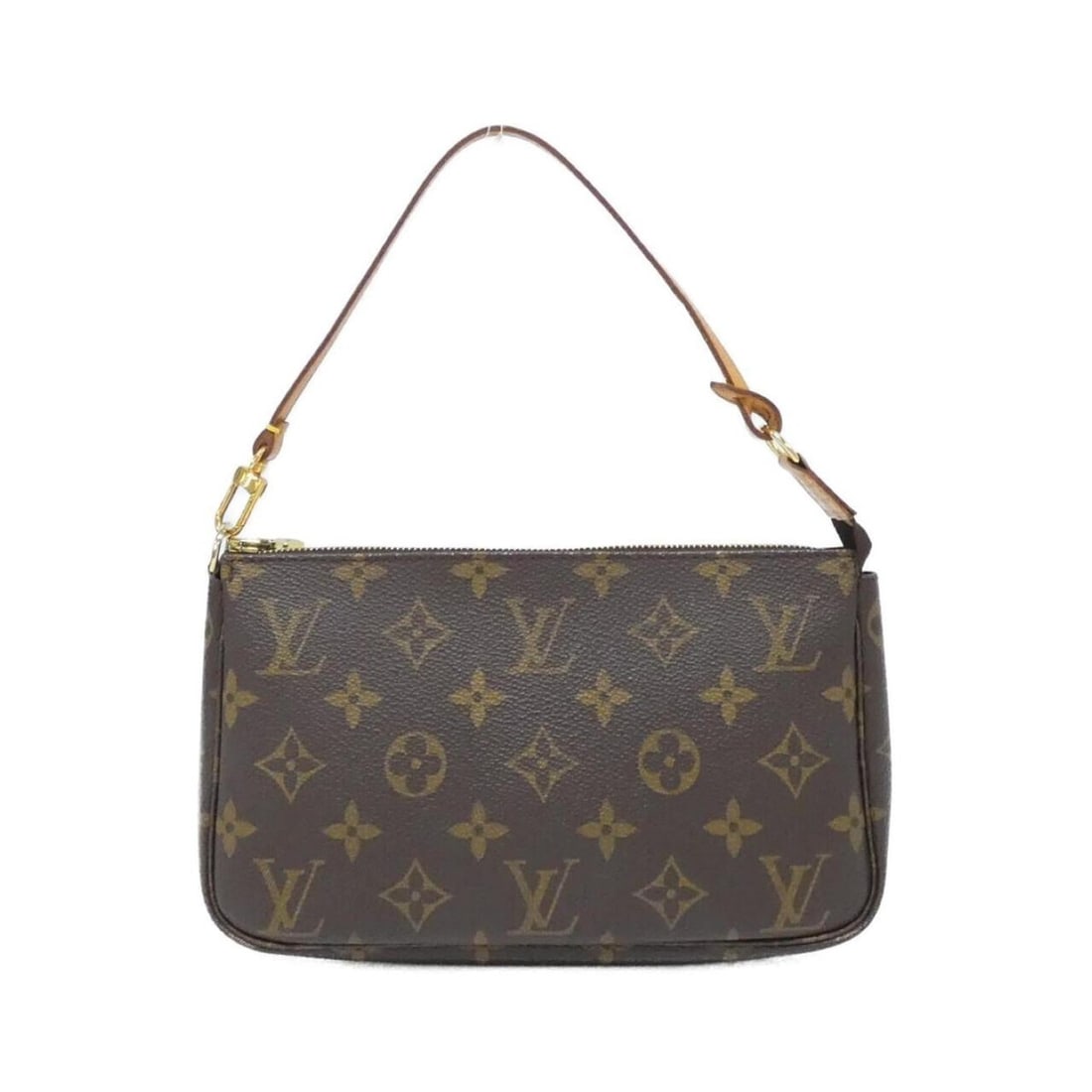 Louis Vuitton Monogram Pochette Accessoires M51980 Accessory Pouch: --- Catalog ---Category: SizeSize (HxWxD): 12.5cm x 22.5cm x 3.5cm / 4.92'' x 8.85'' x 1.37''Category: DesignType: Pochette, PouchColor: Marron, MonogramGender: WomenMaterial: Coated canvas Category: