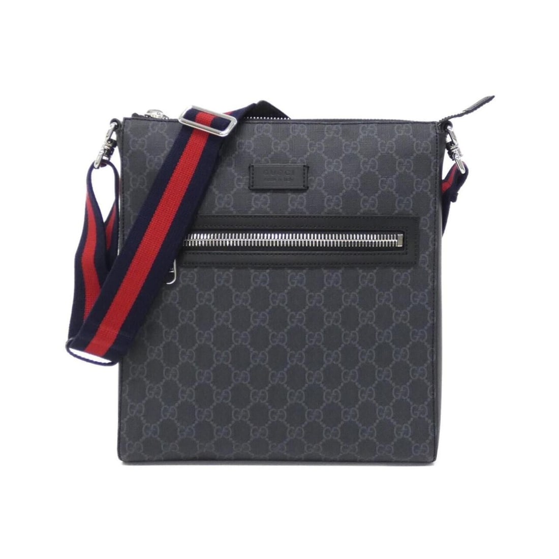 Gucci 474137 K5RLN Shoulder Bag: --- Catalog ---Category: SizeSize (HxWxD): 30cm x 27cm x 3cm / 11.81'' x 10.62'' x 1.18''Category: DesignType: Shoulder bagColor: Black, GrayGender: Women,MenMaterial: GG Supreme Category: