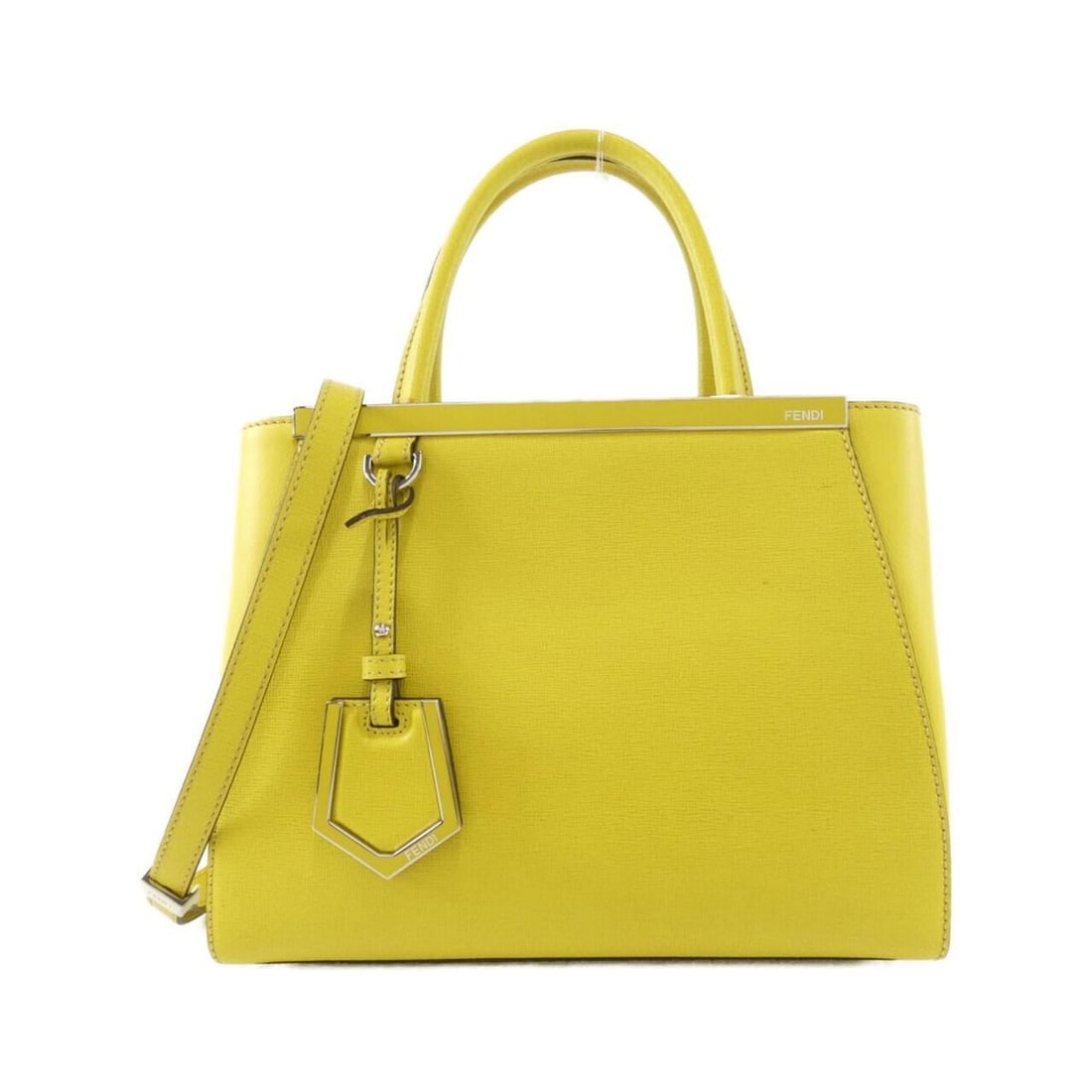 Fendi Petite 2Jours 8BH253 D7E Handbag: --- Catalog ---Category: SizeSize (HxWxD): 20cm x 26cm x 12cm / 7.87'' x 10.23'' x 4.72''Category: DesignType: HandbagColor: YellowGender: WomenCategory: GeneralMPN: 8BH253 D7EBrand: Fendi--- Item Lis