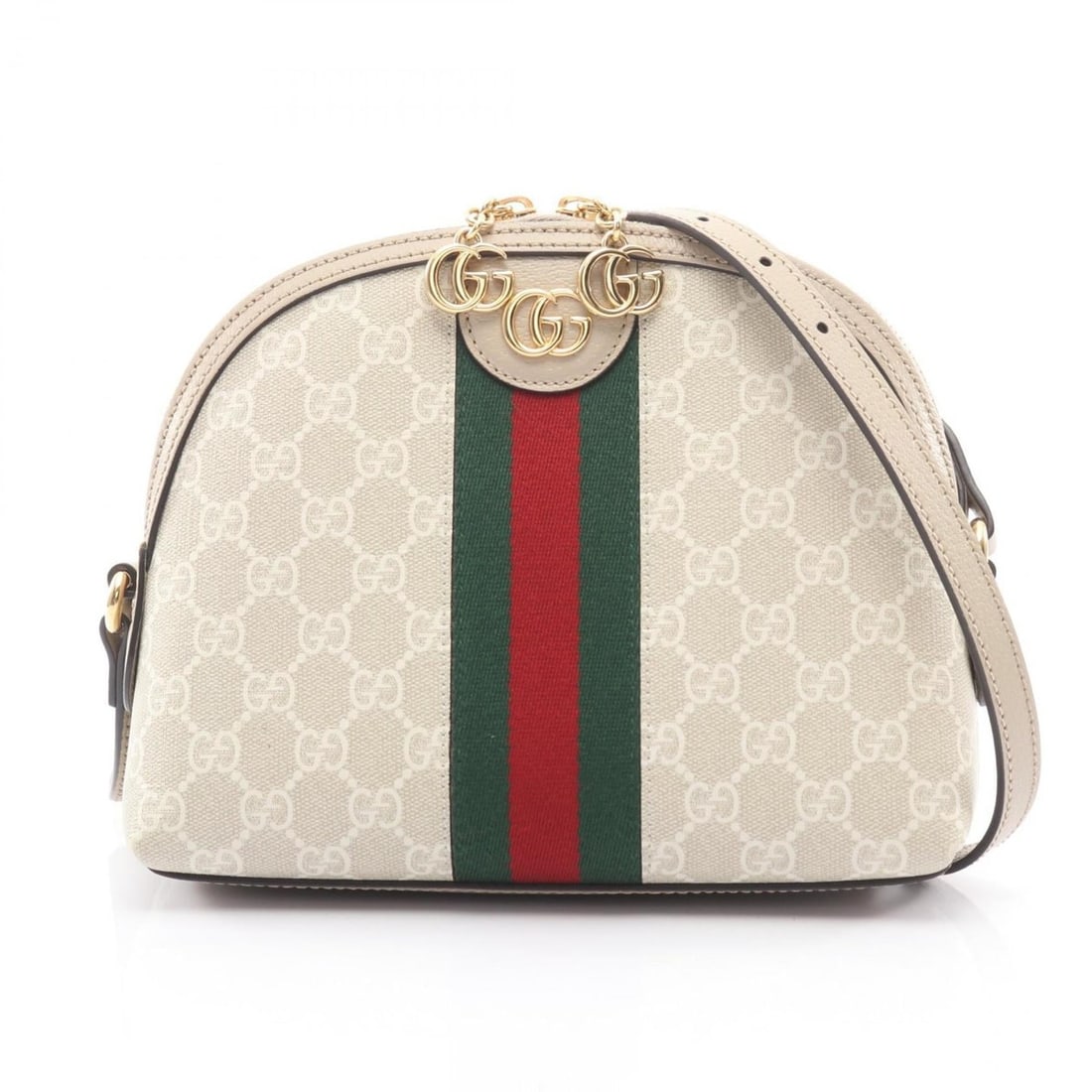 Gucci Ophidia GG Supreme Shoulder Bag/Handbag, Coated Canvas and Leather, Women's, Beige/Ivory,: --- Catalog ---Category: SizeSize (HxWxD): 18cm x 23cm x 8cm / 7.08'' x 9.05'' x 3.14''Category: DesignType: Handbag, Shoulder bagColor: Beige, IvoryGender: WomenMaterial: PVC , Leather Category: Gene