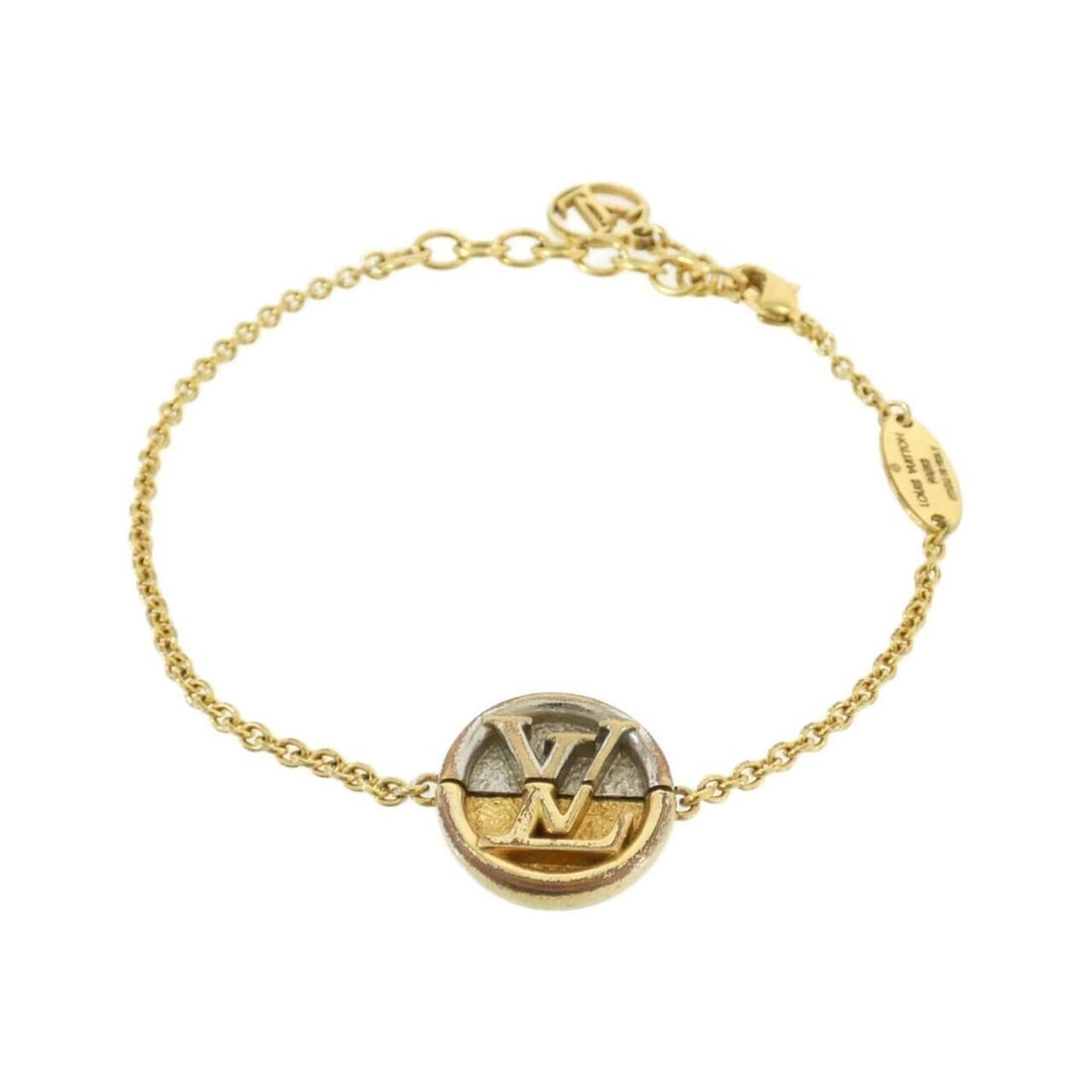Louis Vuitton Bracelet LTOV M69589: --- Catalog ---Category: SizeLength: 15cm - 18.5cm / 5.9'' - 7.28''Category: DesignType: Charm braceletColor: Gold, SilverGender: WomenCategory: GeneralMPN: M69589Brand: Louis Vuitton--- Item List ---