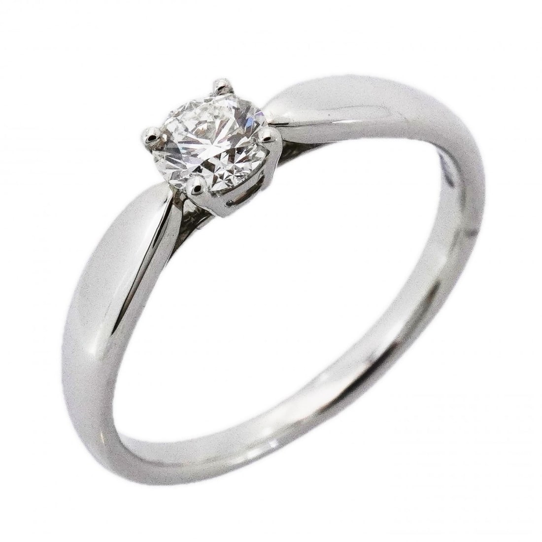 Tiffany & Co. Harmony Ring, 1PD (One Diamond), Pt950 Platinum, 0.28ct Diamond, Size 11, Women's: --- Catalog ---Category: SizeJP Size: 11US Size: 6Category: DesignType: Band ringStone: DiamondGender: WomenMaterial: Platinum 950Category: GeneralBrand: Tiffany--- Item List ---Section: ConditionRank