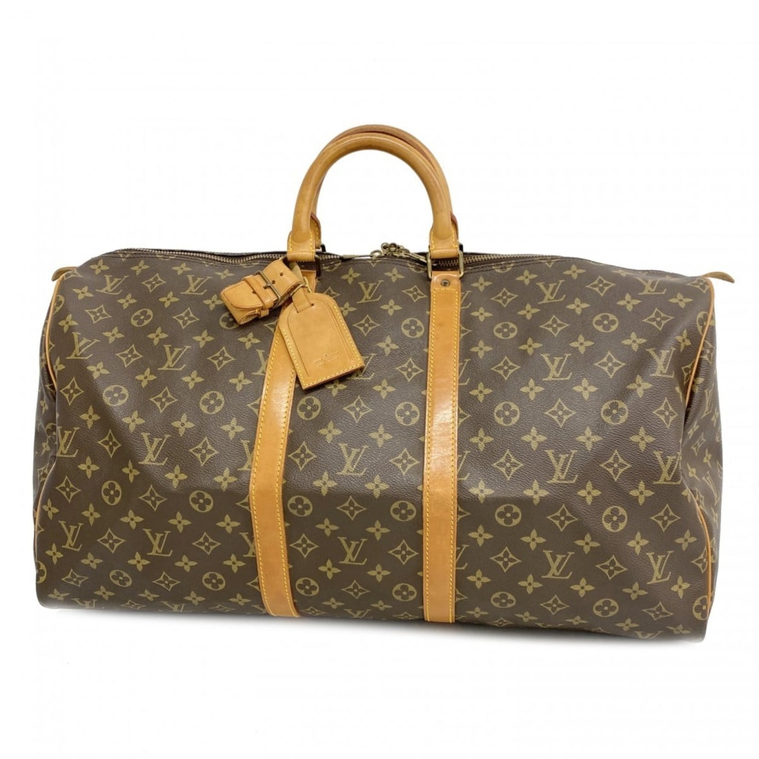 Louis Vuitton Bags - Boston Monogram Keepall 55 M41424 Brown Men's & Women's: --- Catalog ---Category: SizeSize (HxWxD): 30cm x 55cm x 25cm / 11.81'' x 21.65'' x 9.84''Category: DesignType: Boston bagColor: BrownGender: Men,WomenCategory: GeneralMPN: M41424Brand: Louis Vuitton-