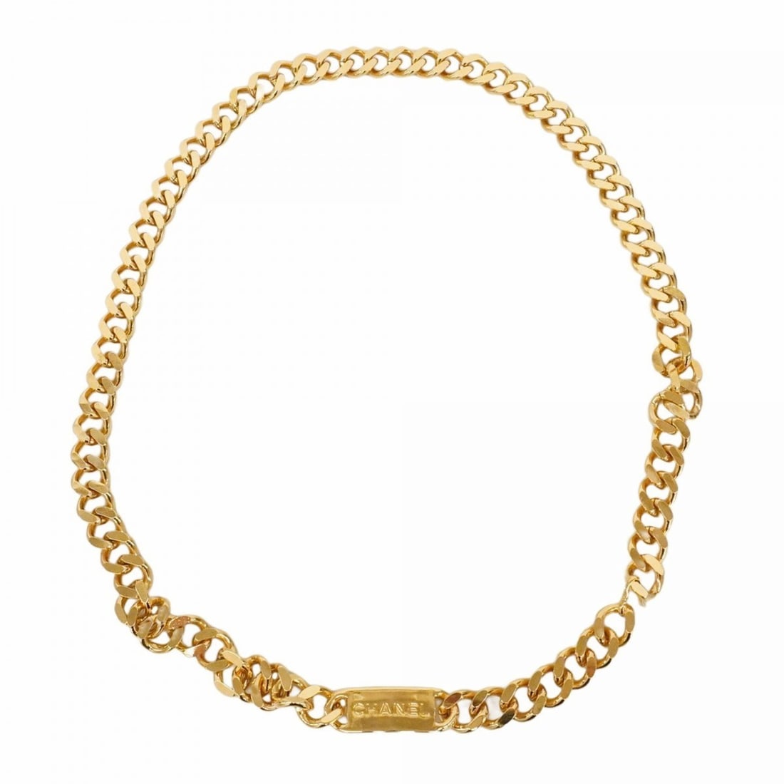 Chanel Gold Belt for Women: --- Catalog ---Category: SizeLength: 93cm / 36.61''Category: DesignType: Chain beltColor: GoldGender: WomenCategory: GeneralBrand: Chanel--- Item List ---Section: ConditionRanking: Rank AB Used - Trac