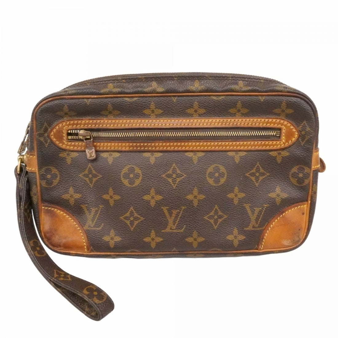 Louis Vuitton Monogram Marly Dragonne GM Clutch Bag M51825 Brown Men's: --- Catalog ---Category: SizeSize (HxWxD): 15cm x 26cm x 4cm / 5.9'' x 10.23'' x 1.57''Category: DesignType: Clutch bagColor: BrownGender: MenCategory: GeneralMPN: M51825Brand: Louis Vuitton--- Item L