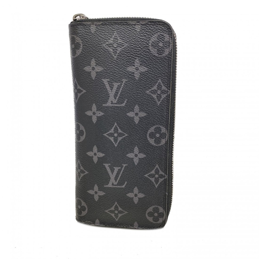 Louis Vuitton Monogram Eclipse Zippy Wallet Vertical N63095 Black Men's Long: --- Catalog ---Category: SizeSize (HxWxD): 20cm x 10cm x 2.5cm / 7.87'' x 3.93'' x 0.98''Category: DesignType: Long wallet (bi-fold)Color: BlackGender: MenCategory: GeneralMPN: N63095Brand: Louis Vuit