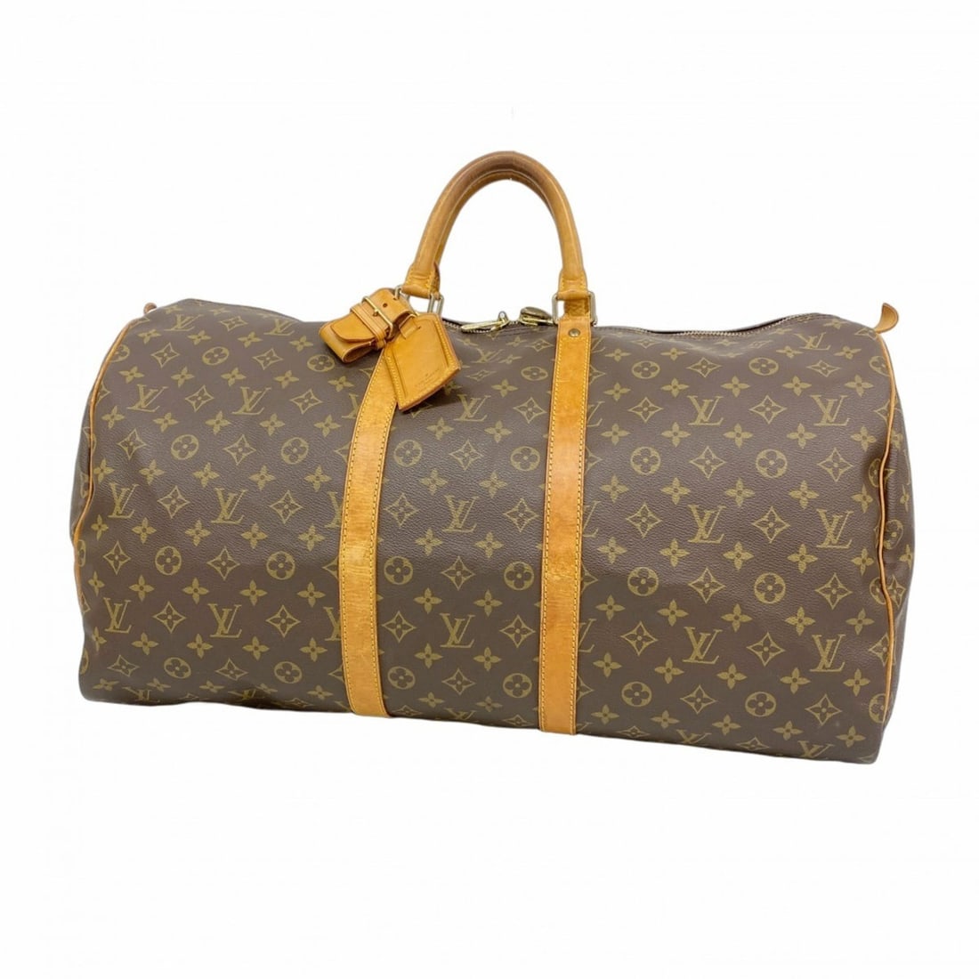 Louis Vuitton Bags - Boston Monogram Keepall 55 M41424 Brown Men's & Women's: --- Catalog ---Category: SizeSize (HxWxD): 30cm x 55cm x 25cm / 11.81'' x 21.65'' x 9.84''Category: DesignType: Boston bagColor: BrownGender: Men,WomenCategory: GeneralMPN: M41424Brand: Louis Vuitton-