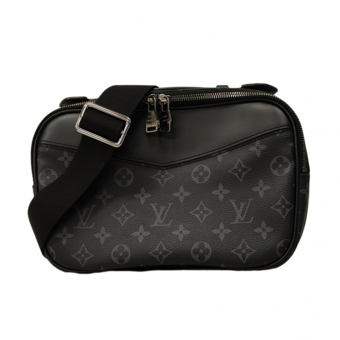 Louis Vuitton Monogram Eclipse Bumbag M42906 Black Men's Bag (1 of 14)