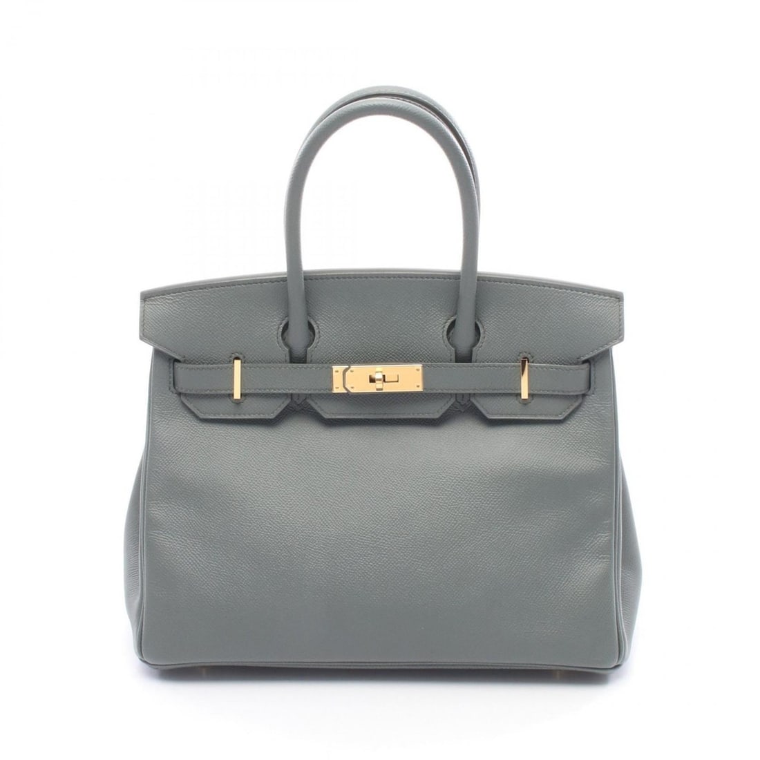 Hermes Birkin 30 Handbag, Leather, Veau Epsom, Women's, Gray: --- Catalog ---Category: SizeSize (HxWxD): 24cm x 30cm x 15cm / 9.44'' x 11.81'' x 5.9''Category: DesignType: HandbagColor: GrayGender: WomenMaterial: Epsom leather , Leather Category: GeneralBrand: H