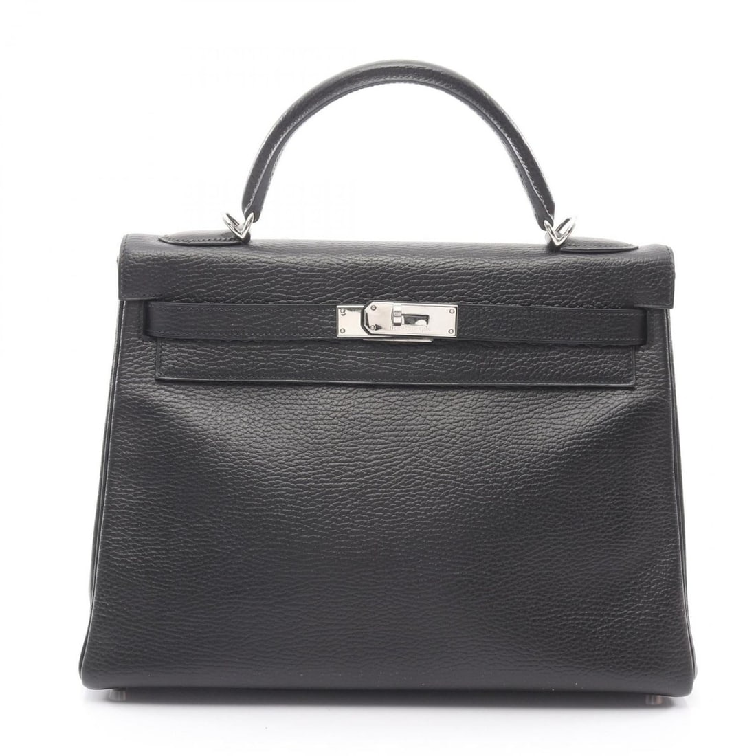 Hermes Kelly 32 Handbag, Leather, Ardennes Women's, Black: --- Catalog ---Category: SizeSize (HxWxD): 23cm x 32cm x 12cm / 9.05'' x 12.59'' x 4.72''Category: DesignType: HandbagColor: BlackGender: WomenMaterial: Ardennes leather , Leather Category: GeneralBra