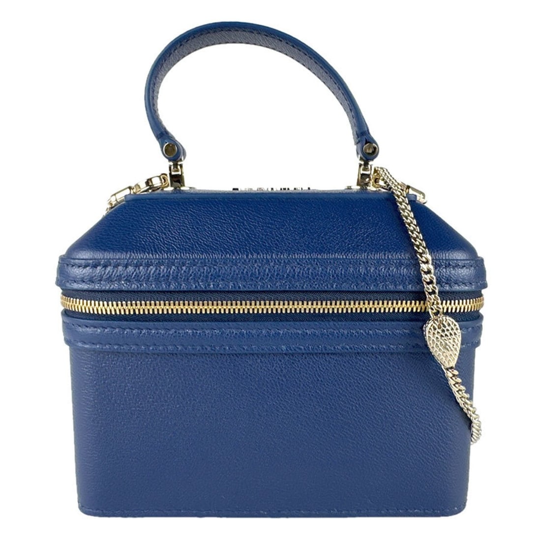 Bulgari BVLGARI Serpenti Forever Shoulder Bag, Leather, Blue, Women's, Free Shipping z8989: --- Catalog ---Category: SizeSize (HxWxD): 14cm x 16cm x 9cm / 5.51'' x 6.29'' x 3.54''Category: DesignType: Shoulder bagColor: BlueGender: WomenMaterial: Leather Category: GeneralBrand: BvlgariCountr