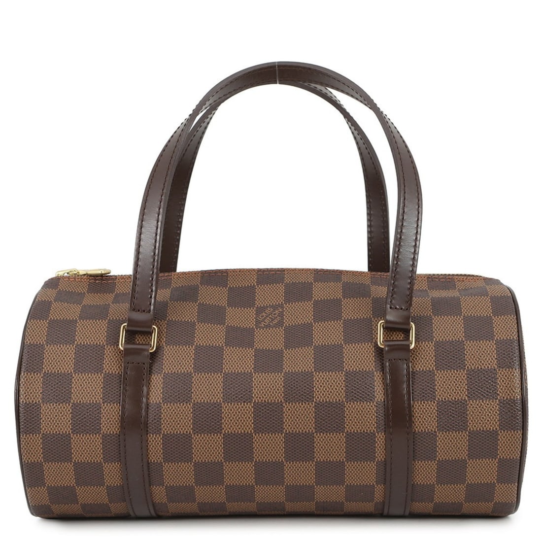Louis Vuitton Damier Ebene Papillon PM Handbag N51304 LOUIS VUITTON for Women: --- Catalog ---Category: SizeWeight: 360g / 12.69oz.Size (HxWxD): 13cm x 27.5cm x 13cm / 5.11'' x 10.82'' x 5.11''Category: DesignType: HandbagColor: Damier Canvas, Ebene, Red colorGender: WomenClosur
