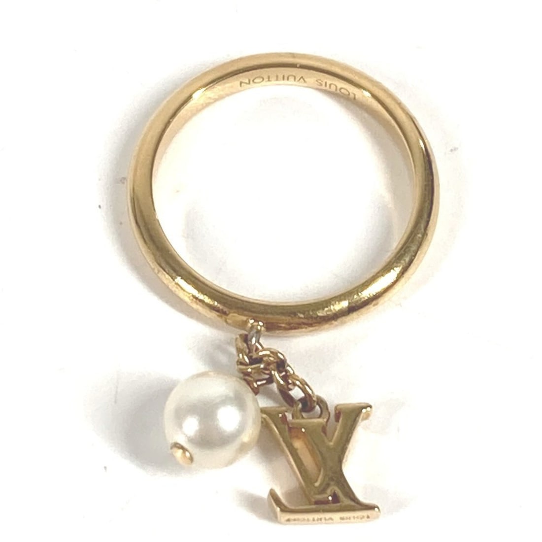 LOUIS VUITTON M1448M Ring LV Iconic Louisa Accessory Jewelry Metal Men's Women's Gold 1: --- Catalog ---Category: SizeJP Size: 12US Size: 6.5Category: DesignType: Band ringColor: GoldGender: WomenMaterial: MetalCategory: GeneralBrand: Louis VuittonCountry of Origin: Italy--- Item List ---