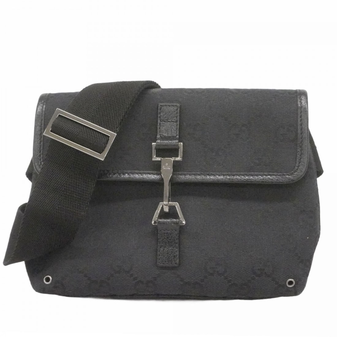 Gucci Bag/Waist Bag GG Canvas 92543 Black Women's (1 of 13)