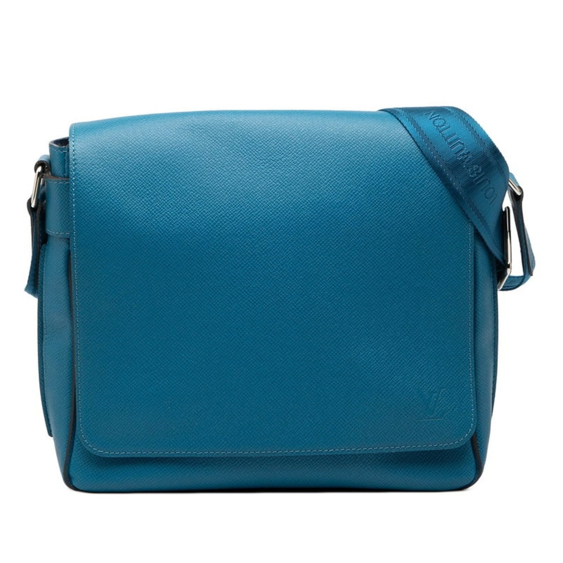 Louis Vuitton Taiga Roman PM Shoulder Bag Messenger M32823 Iceberg Blue Leather Women's LOUIS: --- Catalog ---Category: SizeStrap Drop: 67cm / 26.37''Size (HxWxD): 25cm x 26.5cm x 7cm / 9.84'' x 10.43'' x 2.75''Category: DesignType: Messenger bag, Shoulder bagColor: BlueGender: WomenClosure: Ma