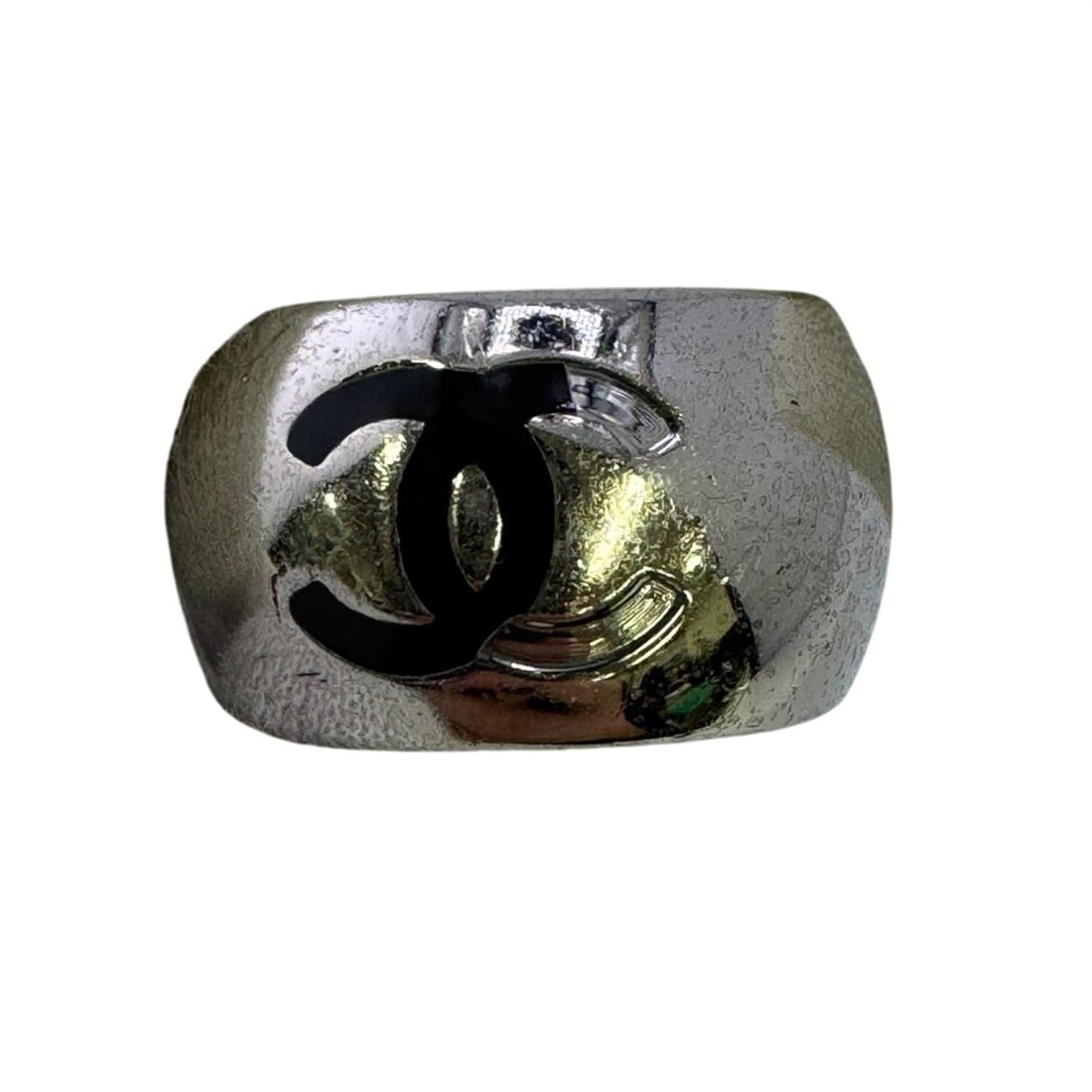 CHANEL ring, silver - 9