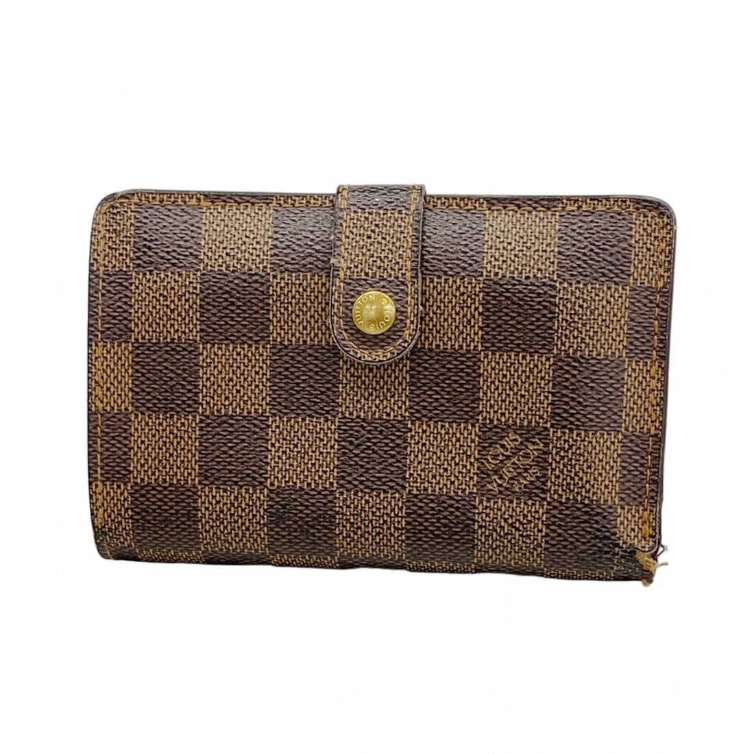 Louis Vuitton Damier Portemonnaie Viennois Wallet N61664 Ebene Women's: --- Catalog ---Category: SizeSize (HxWxD): 9cm x 13.5cm x 2cm / 3.54'' x 5.31'' x 0.78''Category: DesignType: Wallet (bi-fold)Color: EbeneGender: WomenCategory: GeneralMPN: N61664Brand: Louis Vuitton-