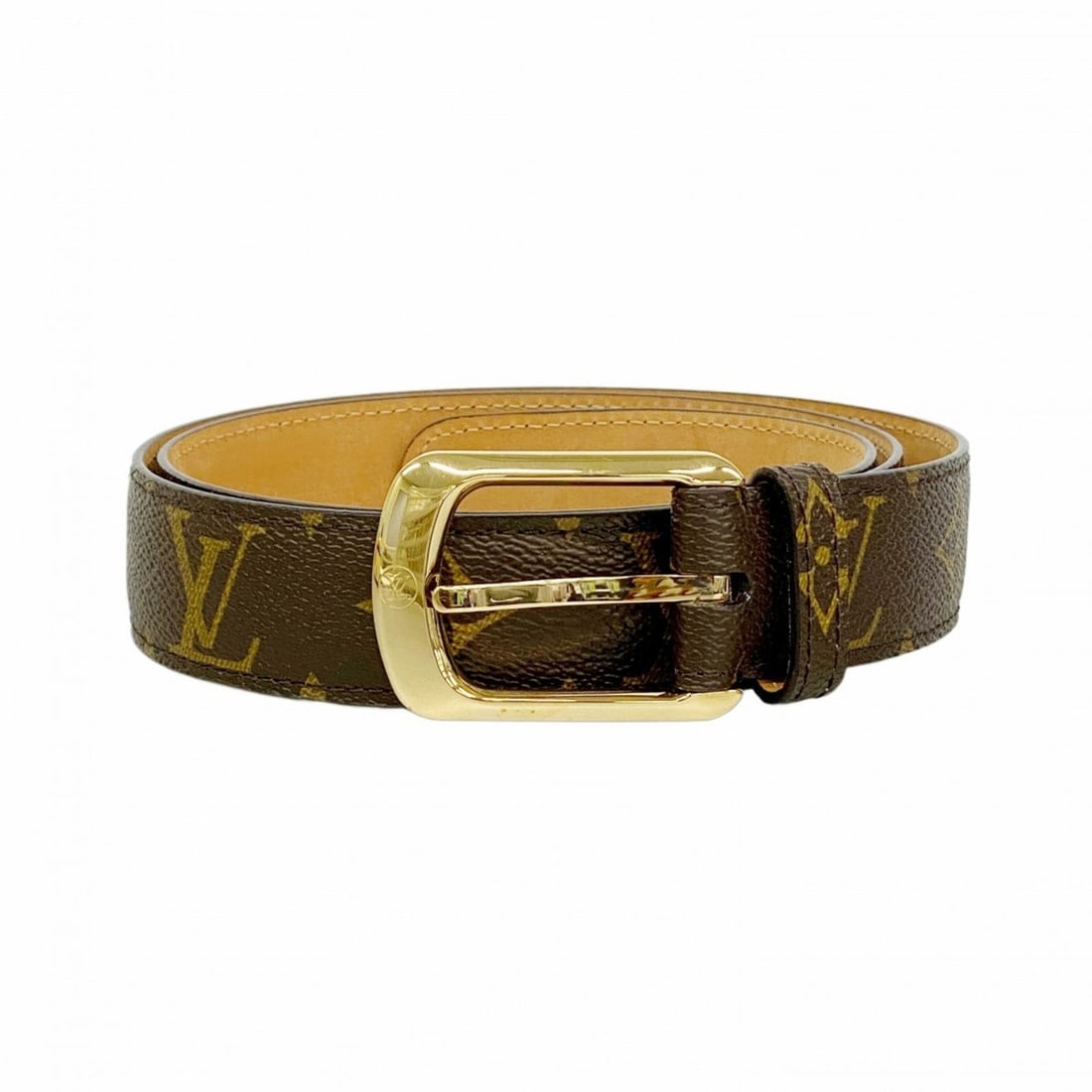 Louis Vuitton Monogram Belt, Ceinture Ellipse M6919, Brown, Men's/Women's: --- Catalog ---Category: SizeLength: 81cm - 94cm / 31.88'' - 37''Category: DesignType: Standard beltColor: BrownGender: Men,WomenCategory: GeneralMPN: M6919Brand: Louis Vuitton--- Item List ---Section