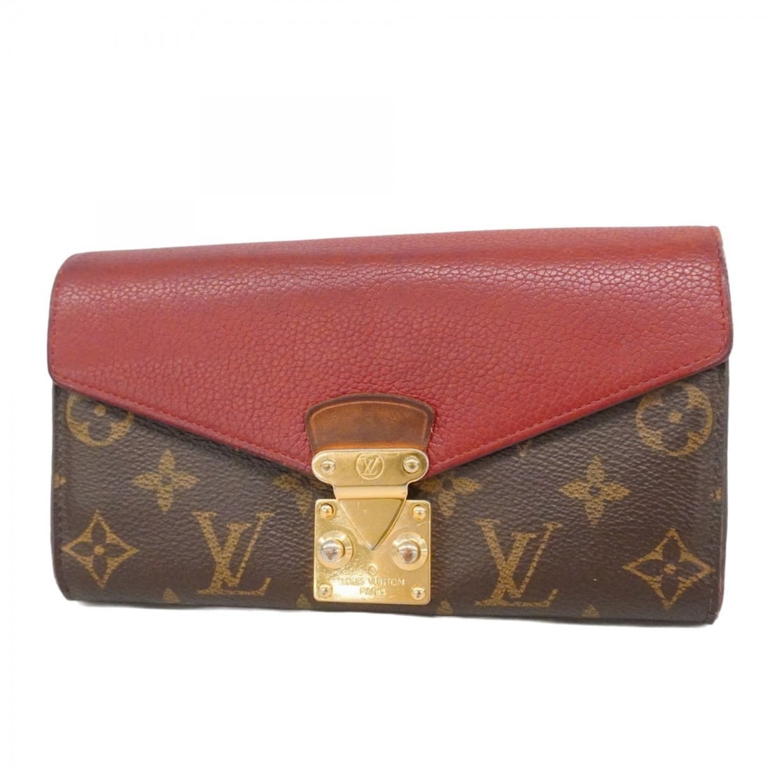 Louis Vuitton Monogram Portefeuille Pallas Long Wallet M58414 Cerise Ladies: --- Catalog ---Category: SizeSize (HxWxD): 11cm x 19cm x 2.5cm / 4.33'' x 7.48'' x 0.98''Category: DesignType: Long wallet (bi-fold)Color: CeriseGender: WomenCategory: GeneralMPN: M58414Brand: Louis V