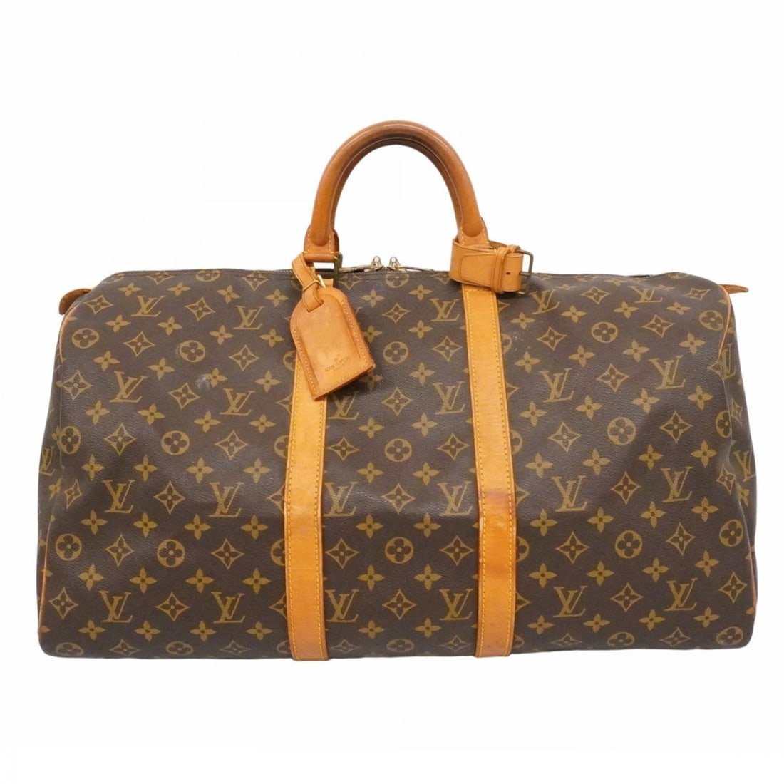 Louis Vuitton Bags - Boston Monogram Keepall 50 M41426 Brown Men's & Women's: --- Catalog ---Category: SizeSize (HxWxD): 28.5cm x 51cm x 22.5cm / 11.22'' x 20.07'' x 8.85''Category: DesignType: Boston bagColor: BrownGender: Men,WomenCategory: GeneralMPN: M41426Brand: Louis Vuit