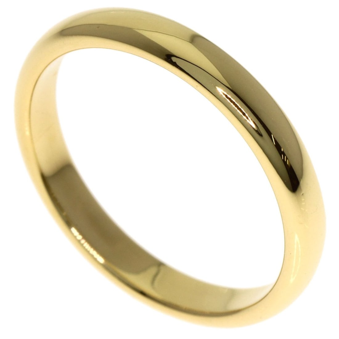 Tiffany & Co. Wedding Ring, 18K Yellow Gold, Women's.: --- Catalog ---Category: SizeWidth: 3mm / 0.12''Weight: 3.7g / 0.13oz.JP Size: 15US Size: 7.5Category: DesignType: Wedding ringColor: YellowGender: WomenMaterial: Yellow gold (18K)Category: GeneralBra