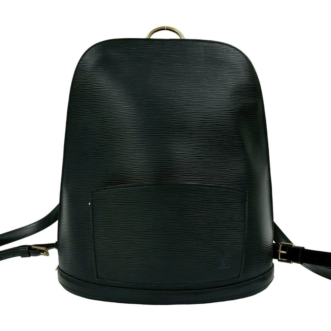 LOUIS VUITTON Vintage Gobelin Epi Leather Backpack, Noir (99662): --- Catalog ---Category: SizeSize (HxWxD): 35cm x 31cm x 14cm / 13.77'' x 12.2'' x 5.51''Category: DesignType: BackpackColor: BlackGender: WomenMaterial: Leather Category: GeneralBrand: Louis Vuitton-
