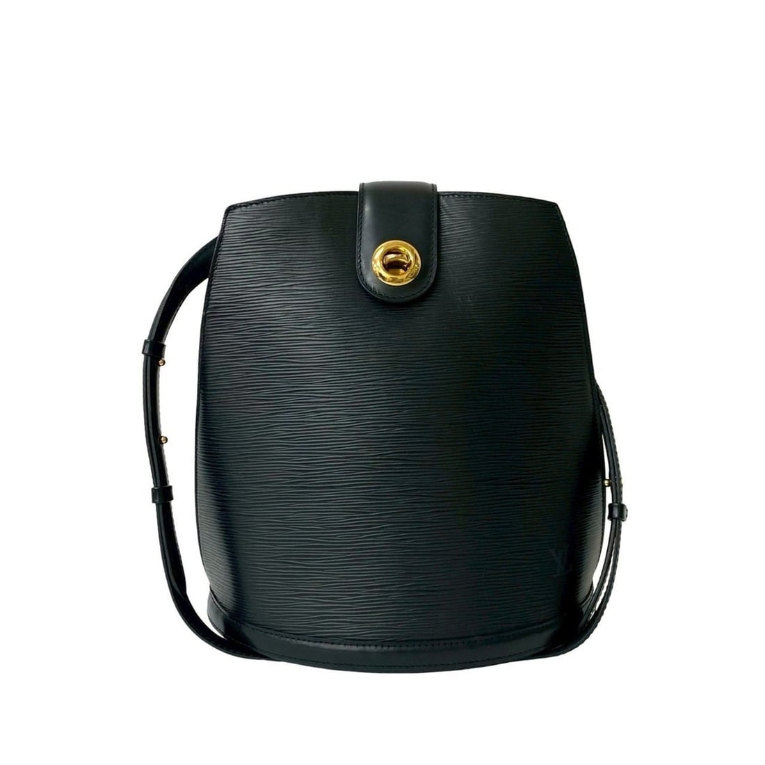 LOUIS VUITTON Vintage Cluny Epi Leather Shoulder Bag/Body Bag, Noir (19952): --- Catalog ---Category: SizeSize (HxWxD): 31cm x 26cm x 17cm / 12.2'' x 10.23'' x 6.69''Category: DesignType: Shoulder bag, Sling bagColor: BlackGender: WomenMaterial: Epi leather Category: GeneralBr