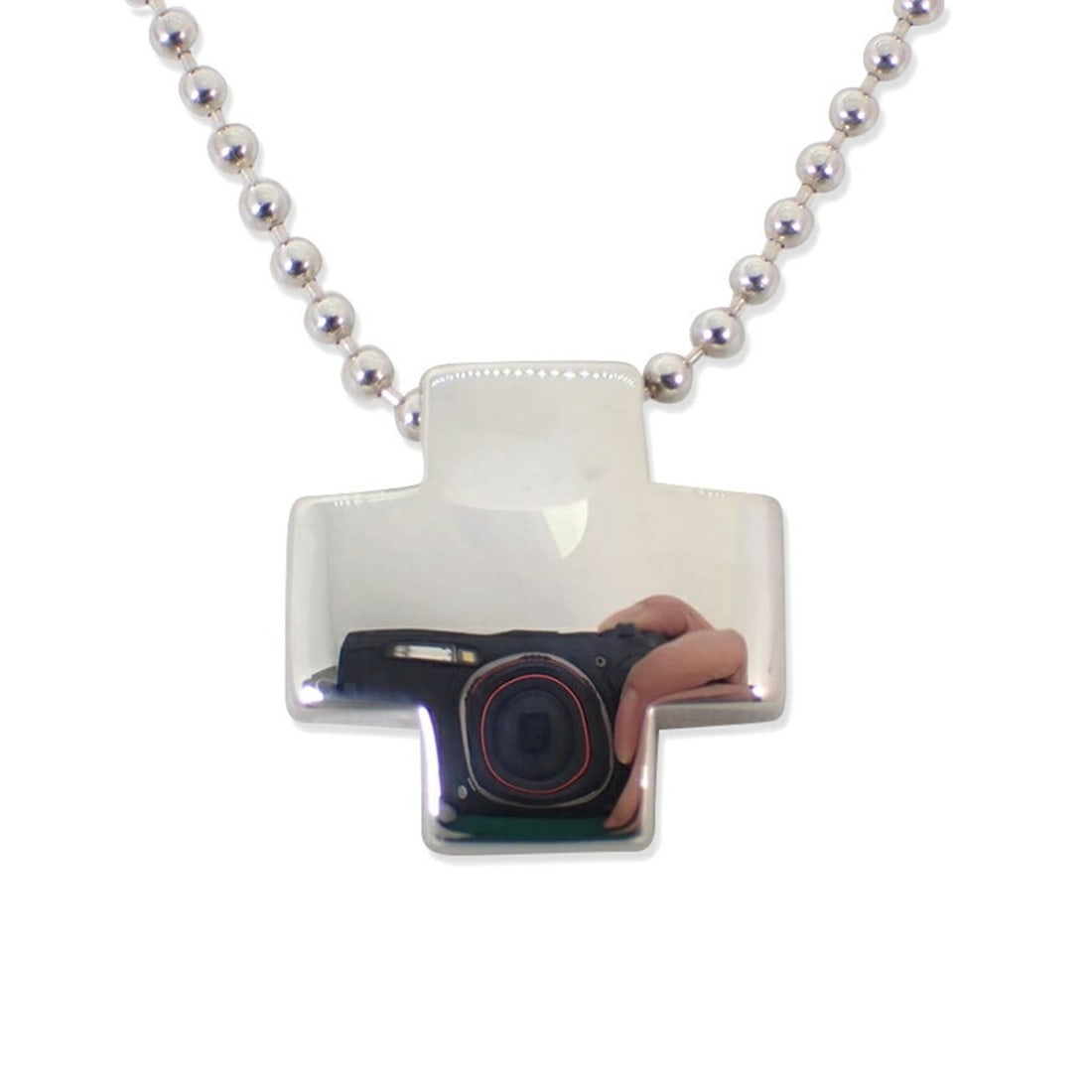 TIFFANY & Co. 925 Roman Cross Pendant Necklace: --- Catalog ---Category: SizePendant Size: 17.1mm x 17mm / 0.67'' x 0.66''Neck Circumference: 41 cm / 16.14''Category: DesignGender: WomenMaterial: Sterling silver 925Necklace Type: Pendant necklaceCa