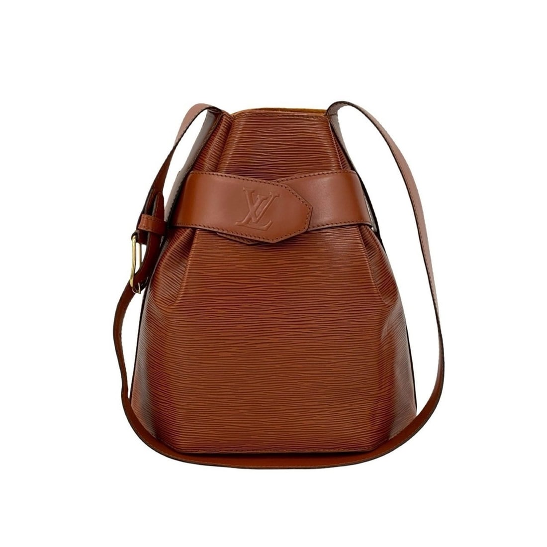LOUIS VUITTON Vintage Sac des Paules Epi Leather Shoulder Bag/Body Bag, Kenya Brown ni1-8: --- Catalog ---Category: SizeSize (HxWxD): 28cm x 26cm x 14cm / 11.02'' x 10.23'' x 5.51''Category: DesignType: Shoulder bag, Sling bagColor: BrownGender: WomenMaterial: Epi leather Category: GeneralB
