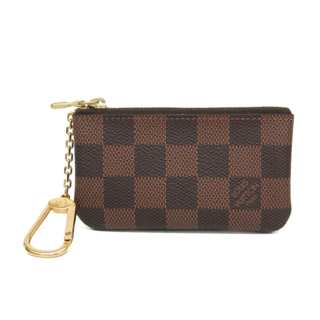 Louis Vuitton Damier Key Pouch N62658 Men,Women Damier Canvas Coin Purse/coin Case Brown,Ebene: --- Catalog ---Category: SizeWeight: 40g / 1.41oz.Size (HxWxD): 7cm x 12cm / 2.75'' x 4.72''Strap / Chain Length: 10.5cm / 4.13''Category: DesignType: Coin purse/coin caseColor: Brown, EbeneGender: Me